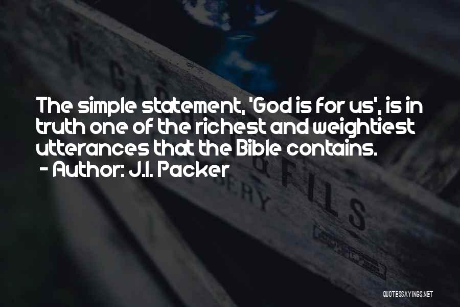 Packer Quotes By J.I. Packer