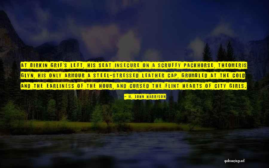 Packhorse Quotes By M. John Harrison Packhorse Quotes By M. John Harrison