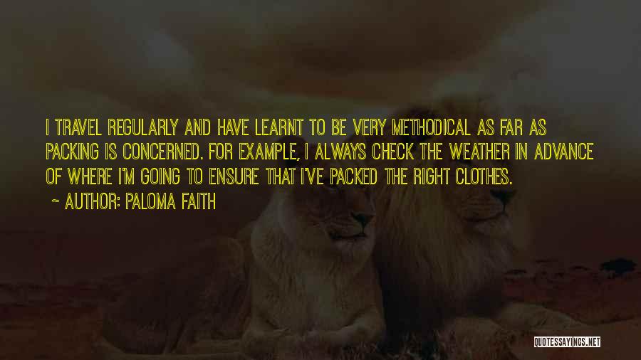 Packing Quotes By Paloma Faith