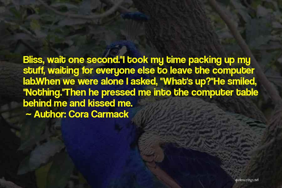 Packing Stuff Quotes By Cora Carmack