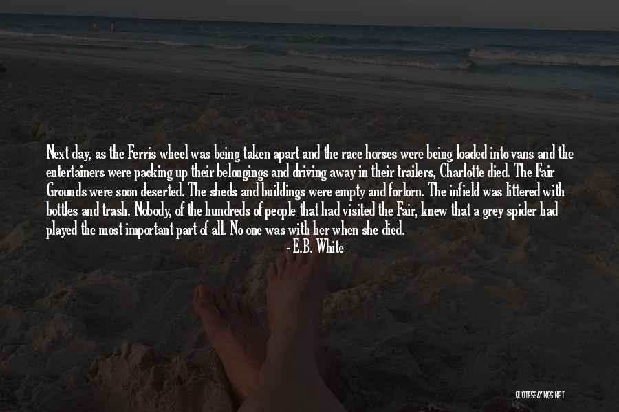 Packing Up Quotes By E.B. White Packing Up Quotes By E.B. White