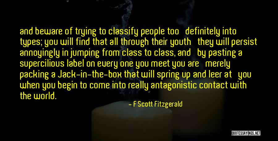 Packing Up Quotes By F Scott Fitzgerald Packing Up Quotes By F Scott Fitzgerald