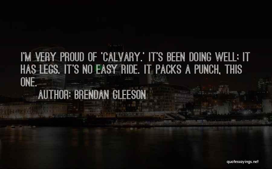 Packs Quotes By Brendan Gleeson