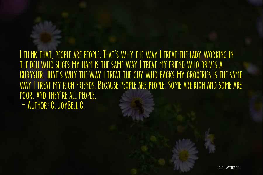 Packs Quotes By C. JoyBell C.
