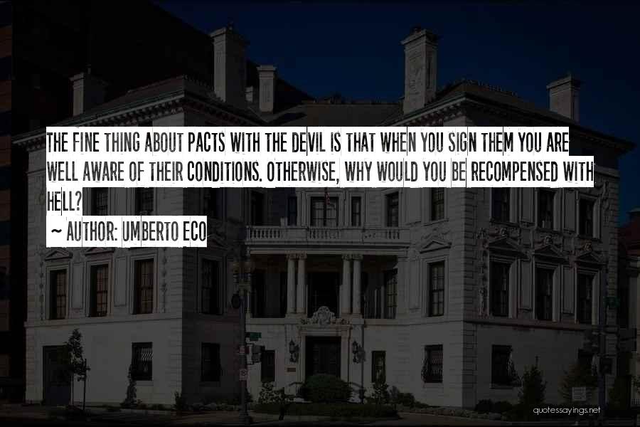 Pacts Quotes By Umberto Eco