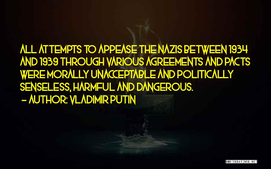 Pacts Quotes By Vladimir Putin