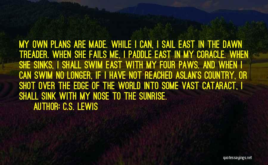 Paddle Quotes By C.S. Lewis