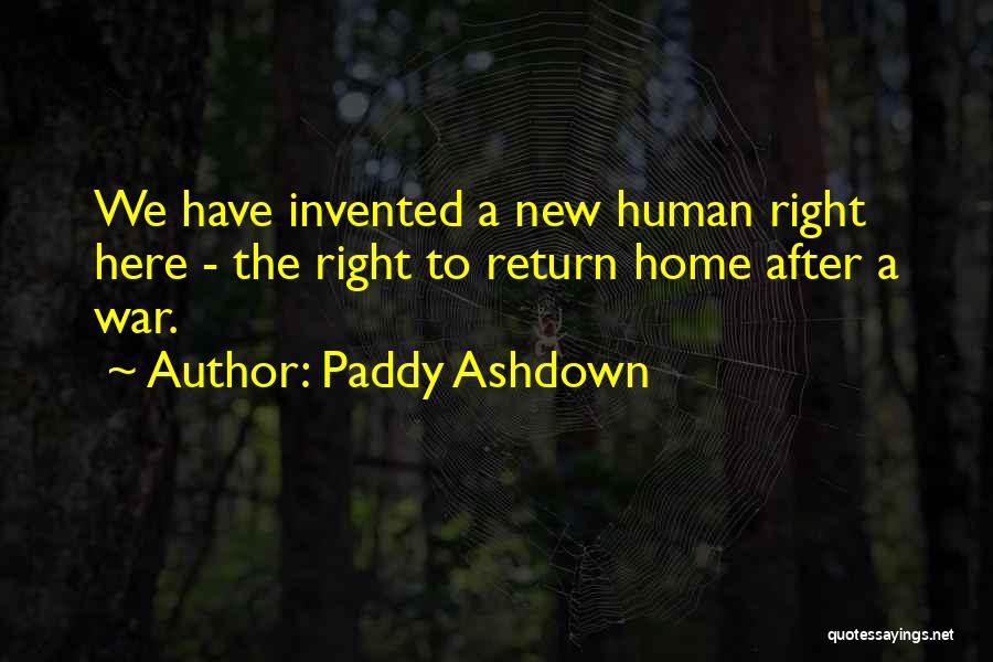 Paddy Quotes By Paddy Ashdown