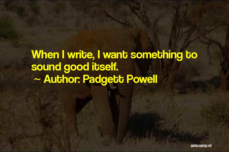 Padgett Powell Quotes 1078115