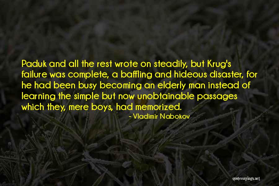 Paduk Quotes By Vladimir Nabokov Paduk Quotes By Vladimir Nabokov