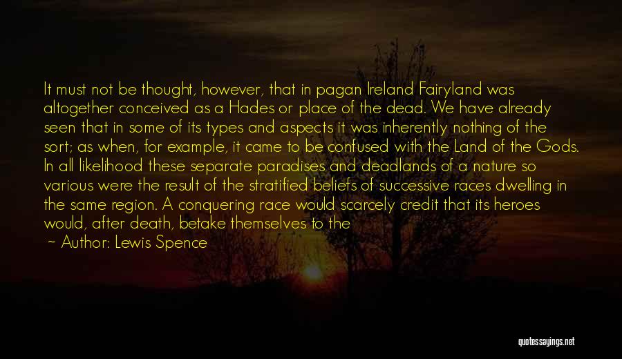 Pagan Gods Quotes By Lewis Spence