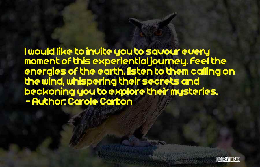 Pagan Moon Quotes By Carole Carlton