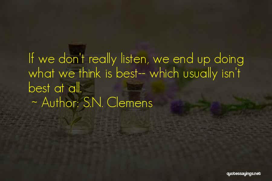 Page 209 Quotes By S.N. Clemens