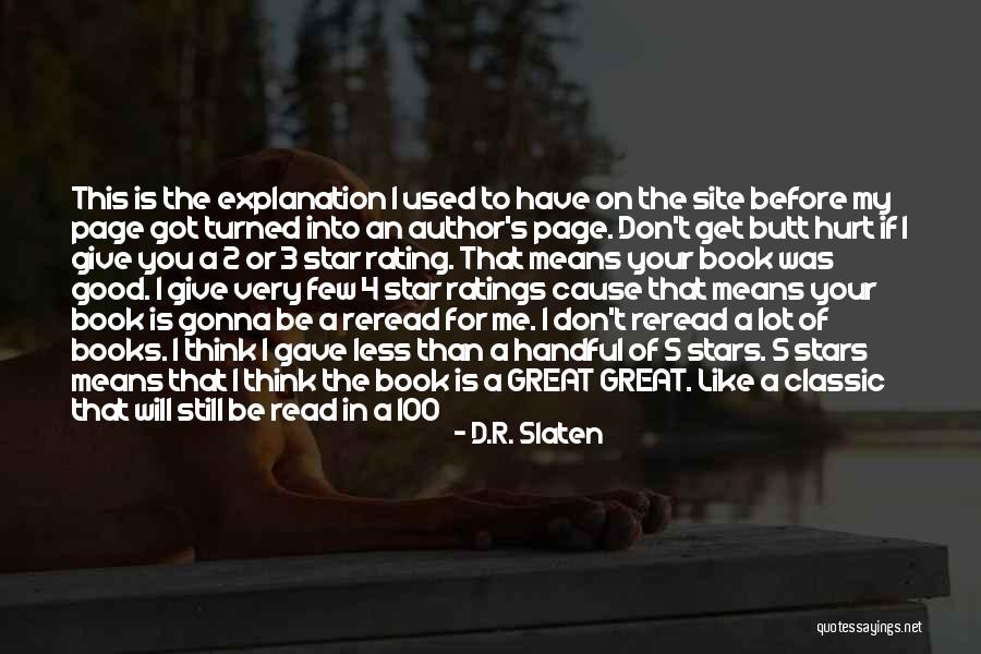 Page 3 Quotes By D.R. Slaten Page 3 Quotes By D.R. Slaten