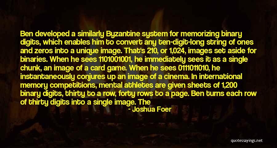 Page 3 Quotes By Joshua Foer Page 3 Quotes By Joshua Foer