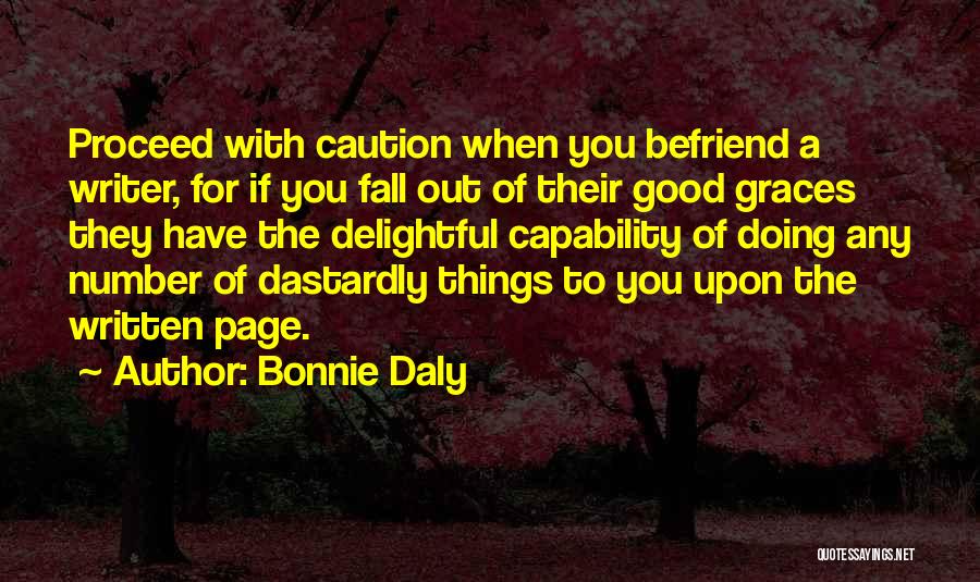 Page Number Quotes By Bonnie Daly
