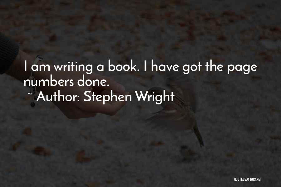 Page Numbers Quotes By Stephen Wright