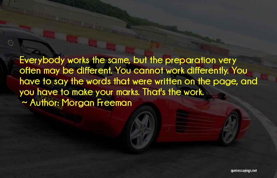 Page Quotes By Morgan Freeman