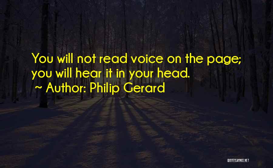 Page Quotes By Philip Gerard