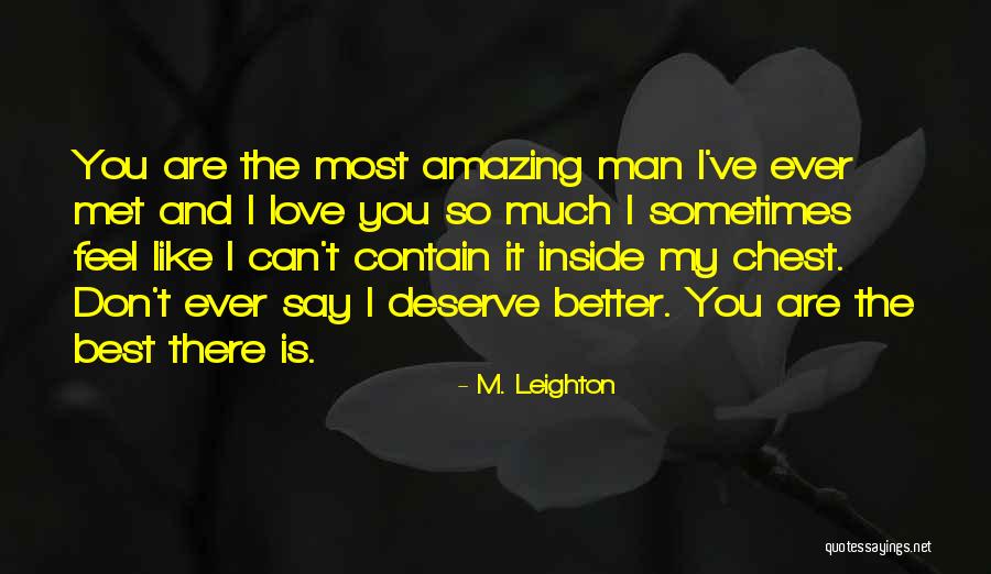 Pageonetraffic Quotes By M. Leighton Pageonetraffic Quotes By M. Leighton