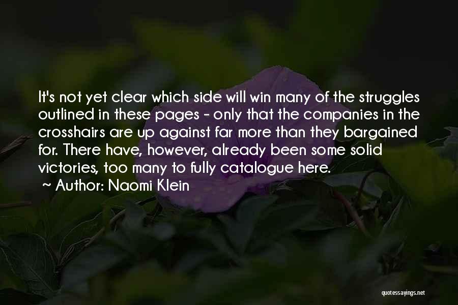 Pages Only Quotes By Naomi Klein