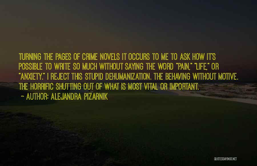 Pages Turning Quotes By Alejandra Pizarnik