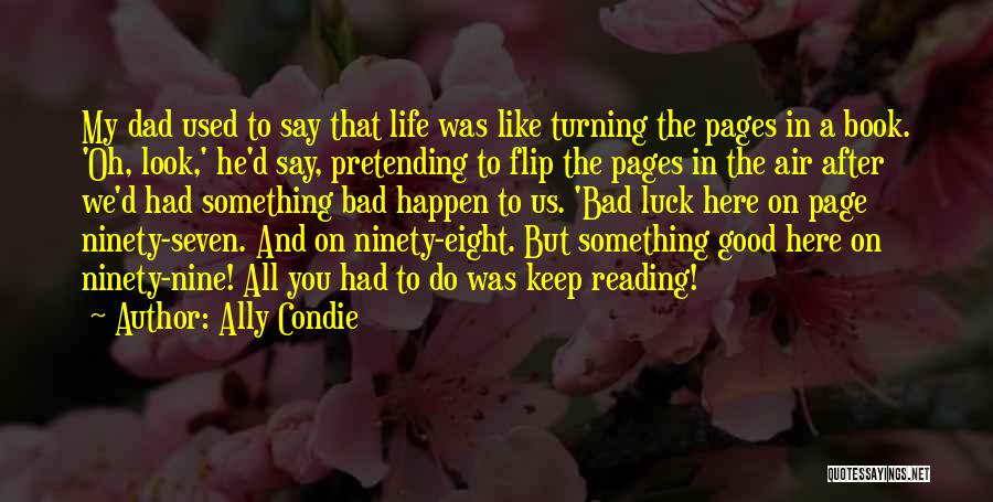 Pages Turning Quotes By Ally Condie