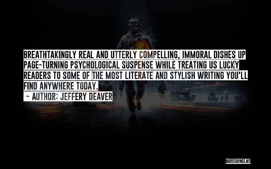 Pages Turning Quotes By Jeffery Deaver