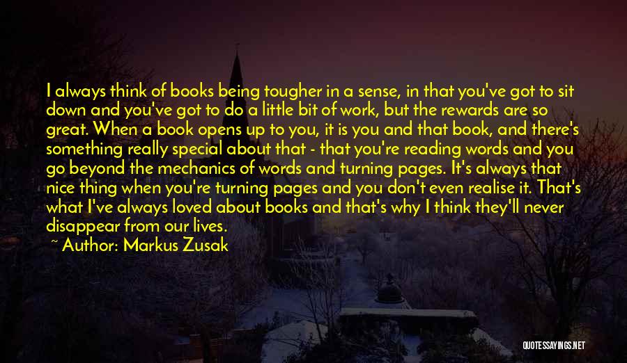 Pages Turning Quotes By Markus Zusak