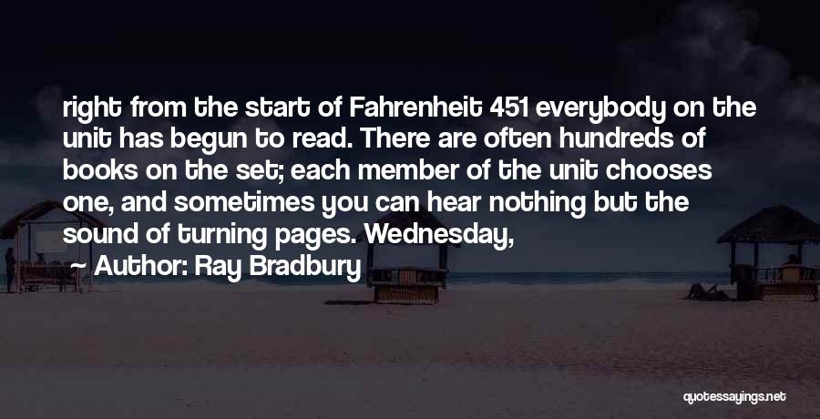 Pages Turning Quotes By Ray Bradbury