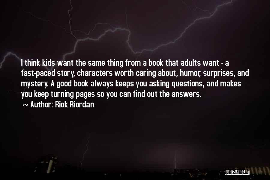Pages Turning Quotes By Rick Riordan