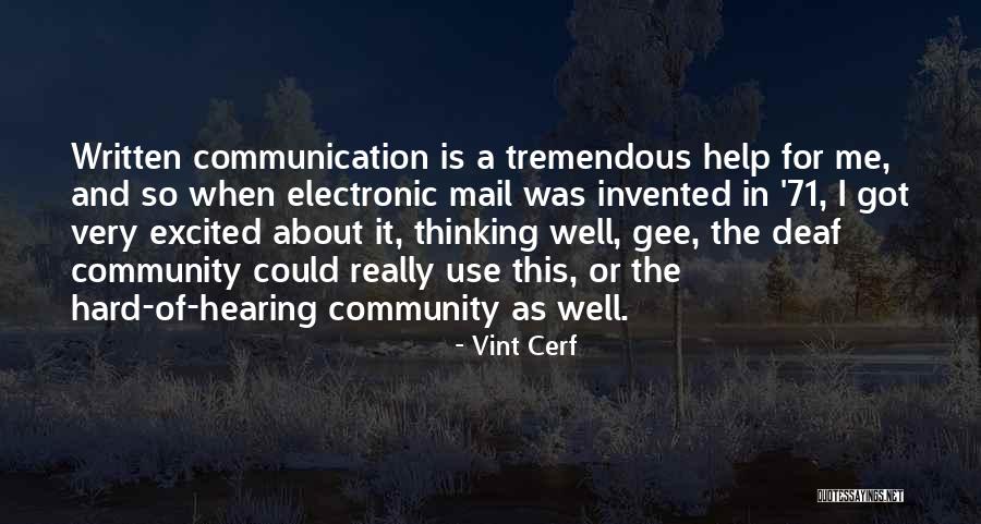 Pagliais Ky Quotes By Vint Cerf Pagliais Ky Quotes By Vint Cerf