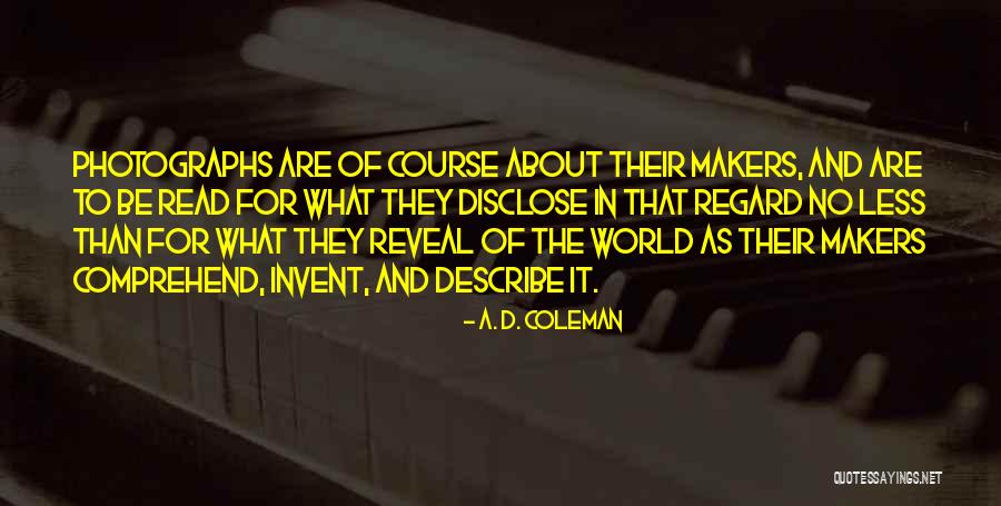 Pagoda Royal Tenenbaums Quotes By A. D. Coleman