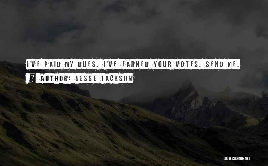 Paid Dues Quotes By Jesse Jackson