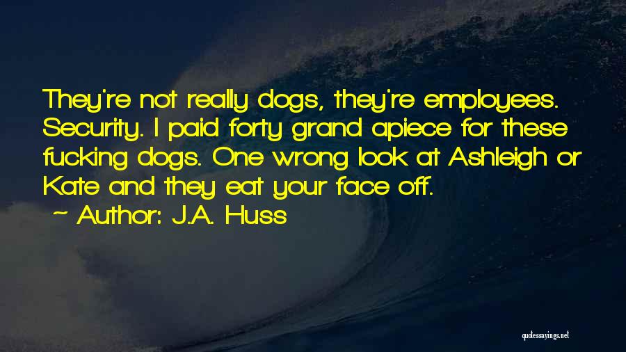 Paid Off Quotes By J.A. Huss