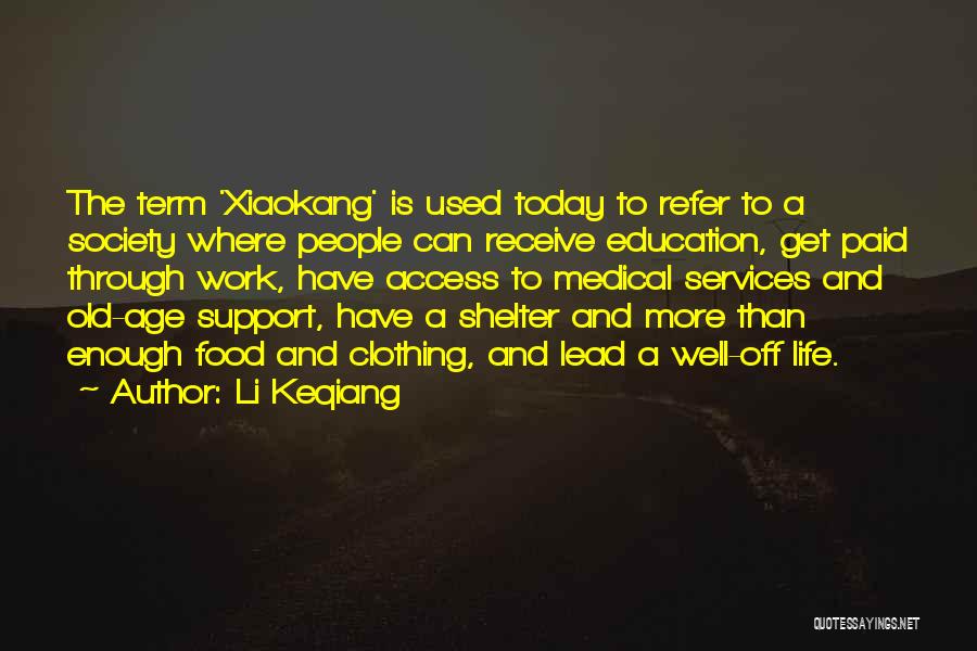 Paid Off Quotes By Li Keqiang