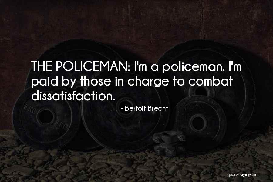 Paid Quotes By Bertolt Brecht