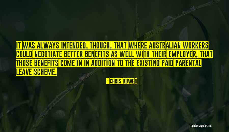 Paid Quotes By Chris Bowen