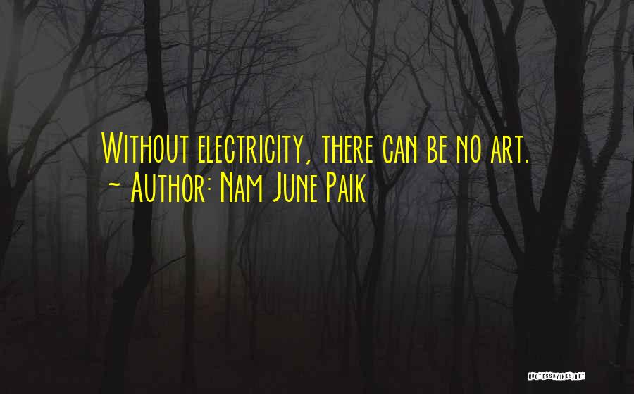 Paik Quotes By Nam June Paik