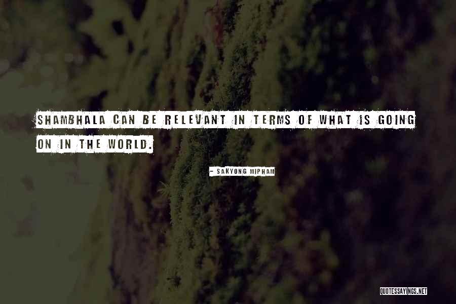 Paillasse Quotes By Sakyong Mipham