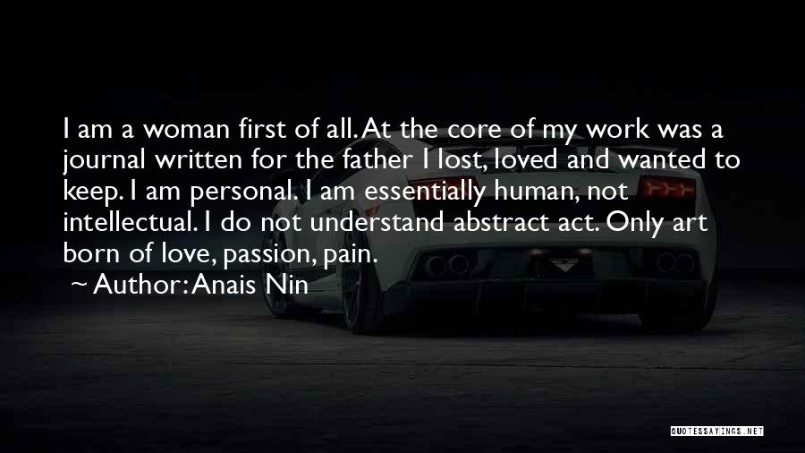 Pain And Art Quotes By Anais Nin