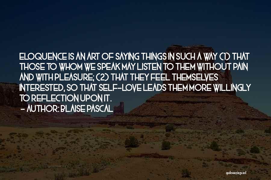 Pain And Art Quotes By Blaise Pascal