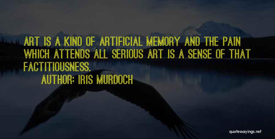 Pain And Art Quotes By Iris Murdoch