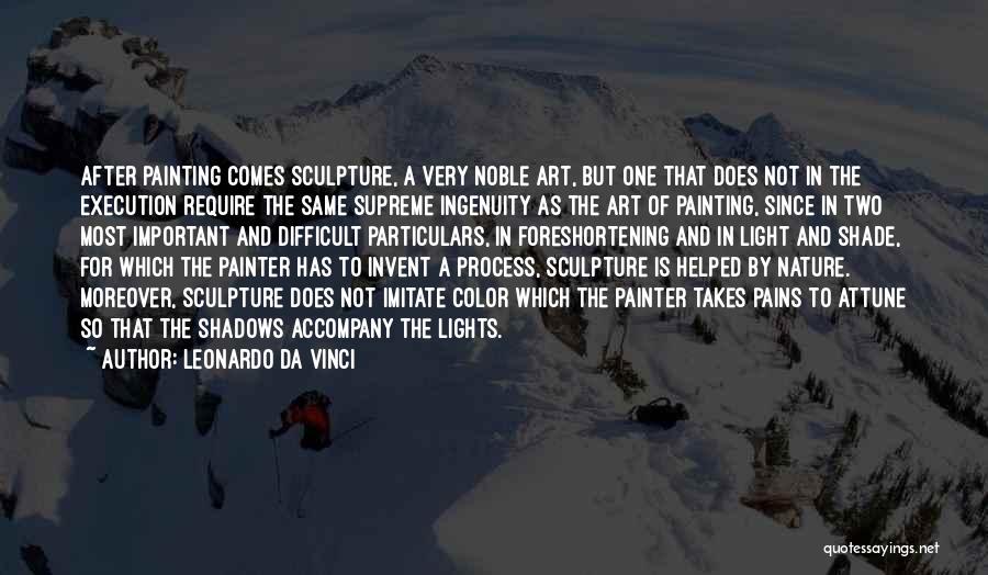 Pain And Art Quotes By Leonardo Da Vinci