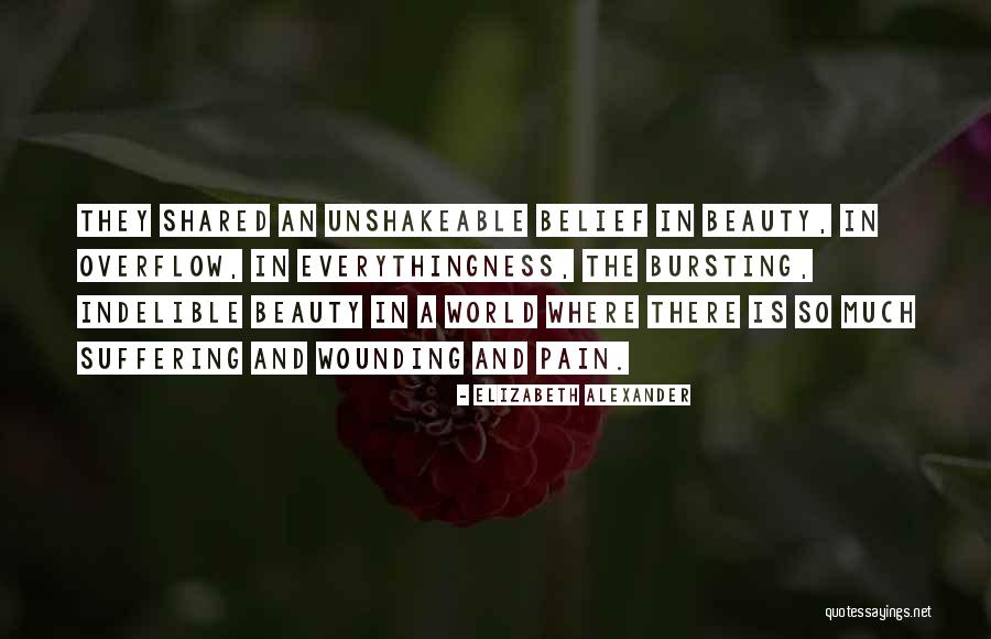 Pain And Beauty Quotes By Elizabeth Alexander Pain And Beauty Quotes By Elizabeth Alexander
