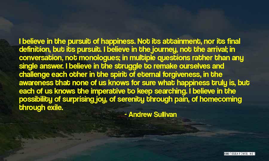 Pain And Forgiveness Quotes By Andrew Sullivan Pain And Forgiveness Quotes By Andrew Sullivan