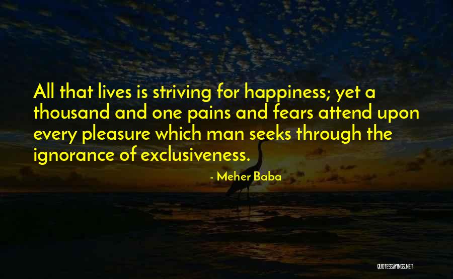 Pain And Happiness Quotes By Meher Baba Pain And Happiness Quotes By Meher Baba