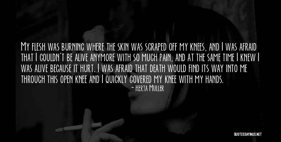 Pain And Hurt Quotes By Herta Muller