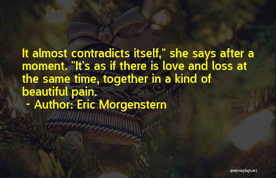 Pain And Loss Quotes By Eric Morgenstern