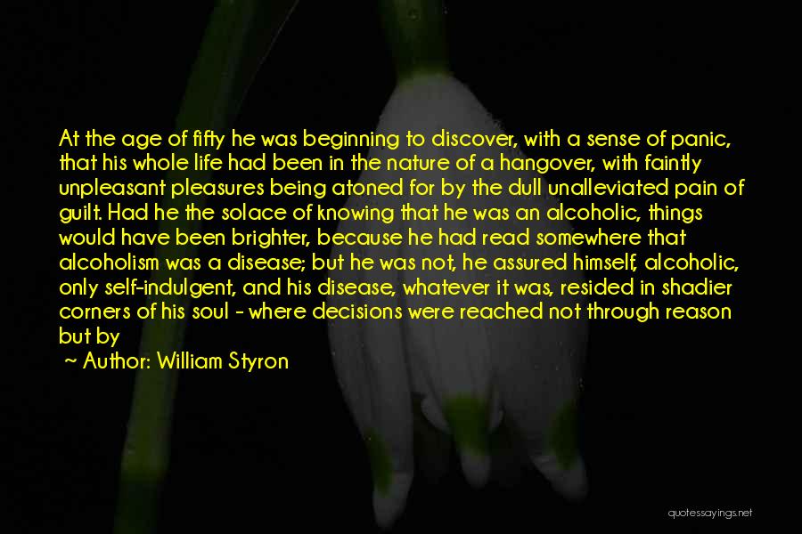 Pain And Panic Quotes By William Styron